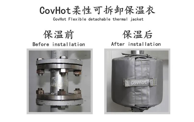 COVHOT?柔性可拆卸式<a href=http://www.china-yongzhuo.com/e/tags/?tagname=%E4%BF%9D%E6%B8%A9%E8%A1%A3 target=_blank class=infotextkey>保溫衣</a>,蒸汽系統節能,節能保溫